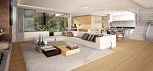 Perspectiva: Sala de Estar